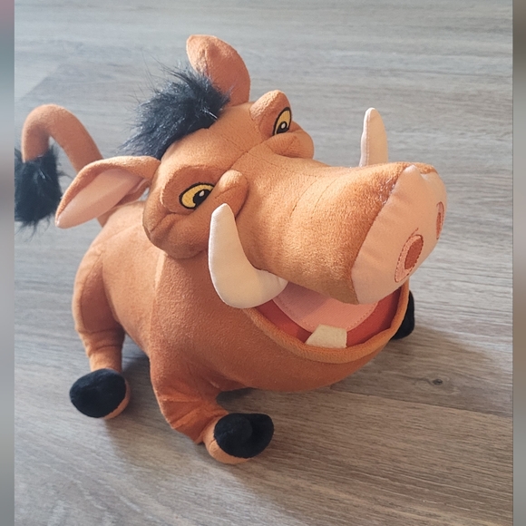 Disney Lion King Pumba Plush/ Stuffed Animal - Picture 2 of 7
